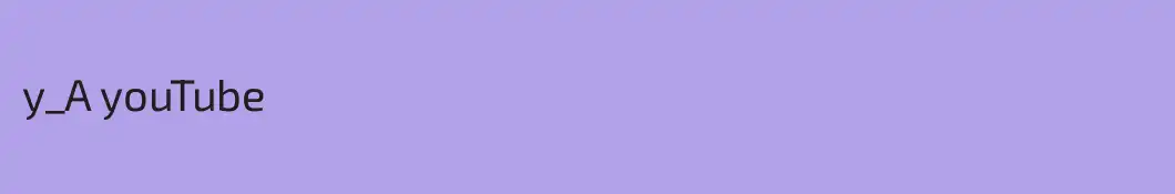 y_A youTube